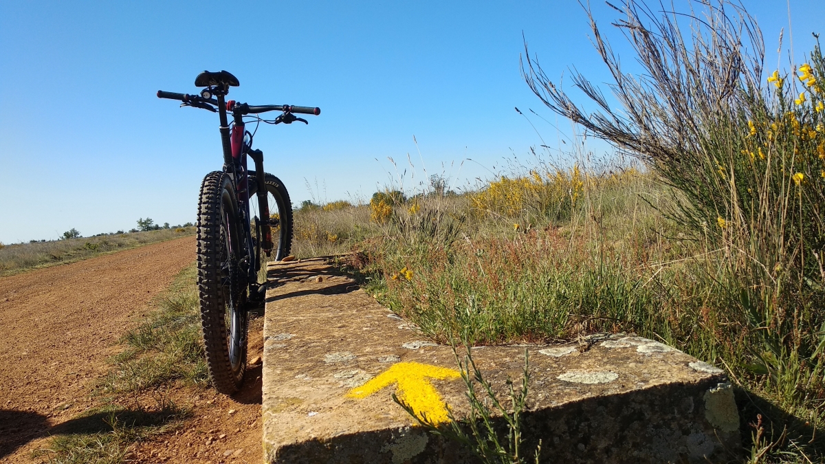 De León a Santiago de Compostela en bici